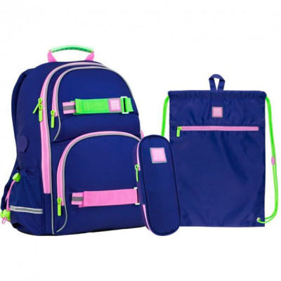 Набор Kite  рюкзак пенал сумка для обуви SET_WK22-702M-1 ##