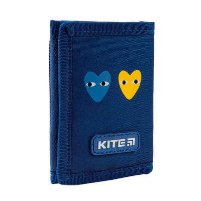 Кошелек детский  Kite K23-598-1 Ukrainian emoji синий ##