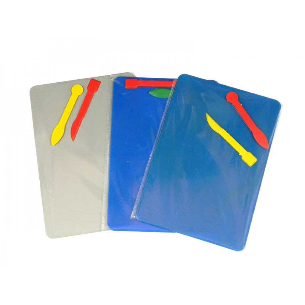 Доска для пластилина со стеками маленькая