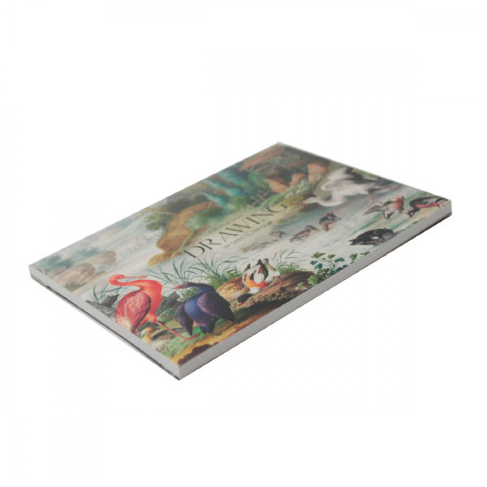 Альбом для эскизов А5+ 20 листов 150 г/м2 Школярик Muse 050 отрывные листы