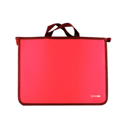 Портфель пластиковый А4 "Economix" E31630-03 2 отделения красный