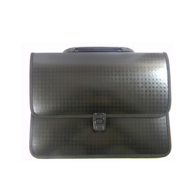 Портфель пластиковый А4 "Economix" E31641-01 "Вышиванка" черный