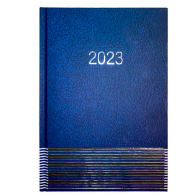 Ежедневник BuroMax 2023 А5 PARALLEL BM2107-02 синий