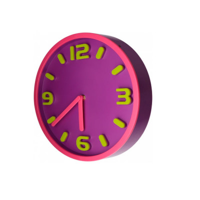 Часы настенные Optima O52100 MAGIC розовые **
