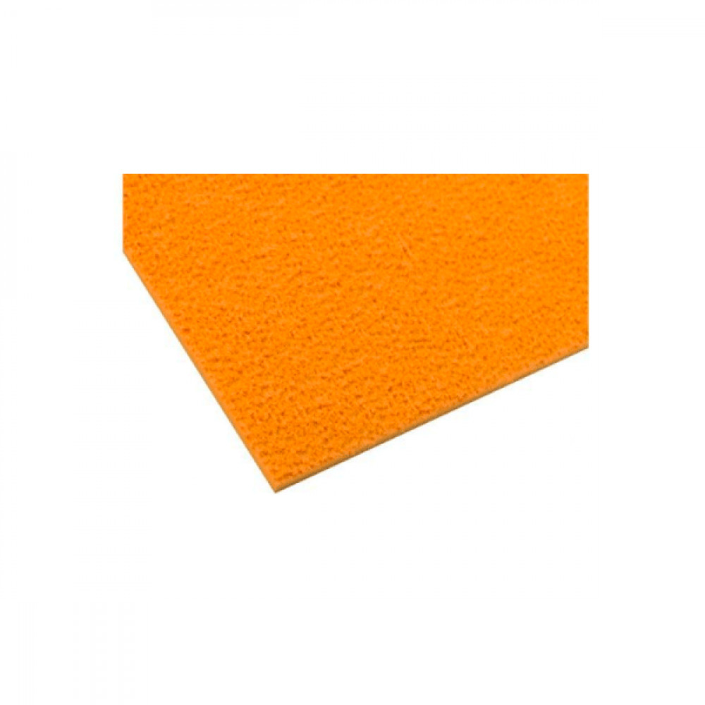 Бумага цветная А4 2 мм 1 лист Фоамиран-плюш MX-61866 оранжевый