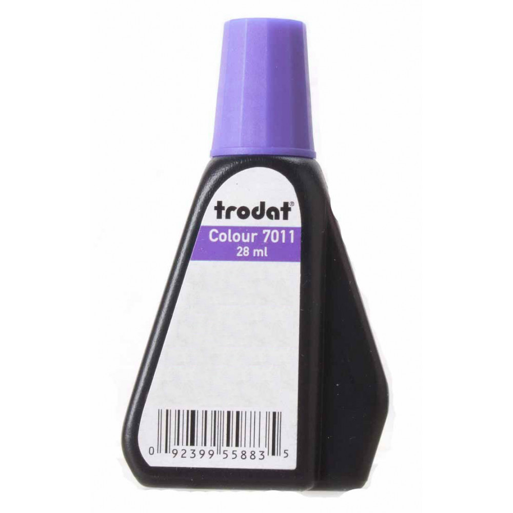 Штемпельная краска TR 7011 28 мл фиолетовая