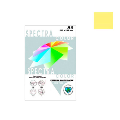Бумага "Sinar spectra" А4 160 г/м2 (250 л) 160 желтая **