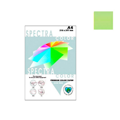 Бумага "Sinar spectra" А4 80 г/м2 (100 л) 130 светло-зеленая**