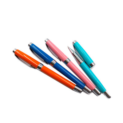 Ручка капилярная "Baixin" RP840 синяя Mix