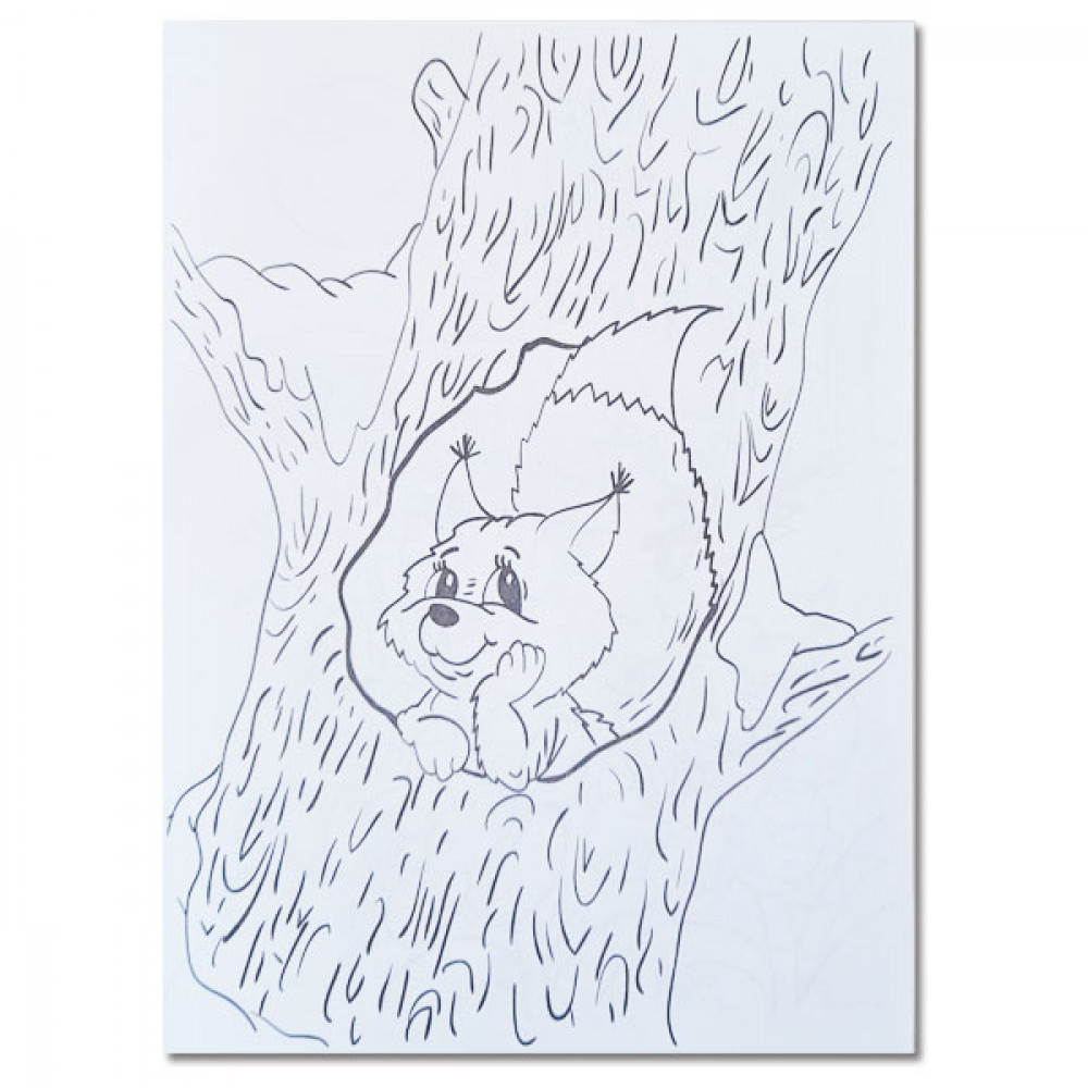 Раскраска УП-8 147Р Кто где живет