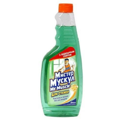 Моющее средство для стекол "Мистер Мускул" (запаска) *