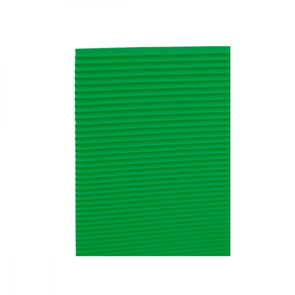 Бумага цветная А4 2 мм 1 лист Гофрокартон MX-61892 160 г зеленый