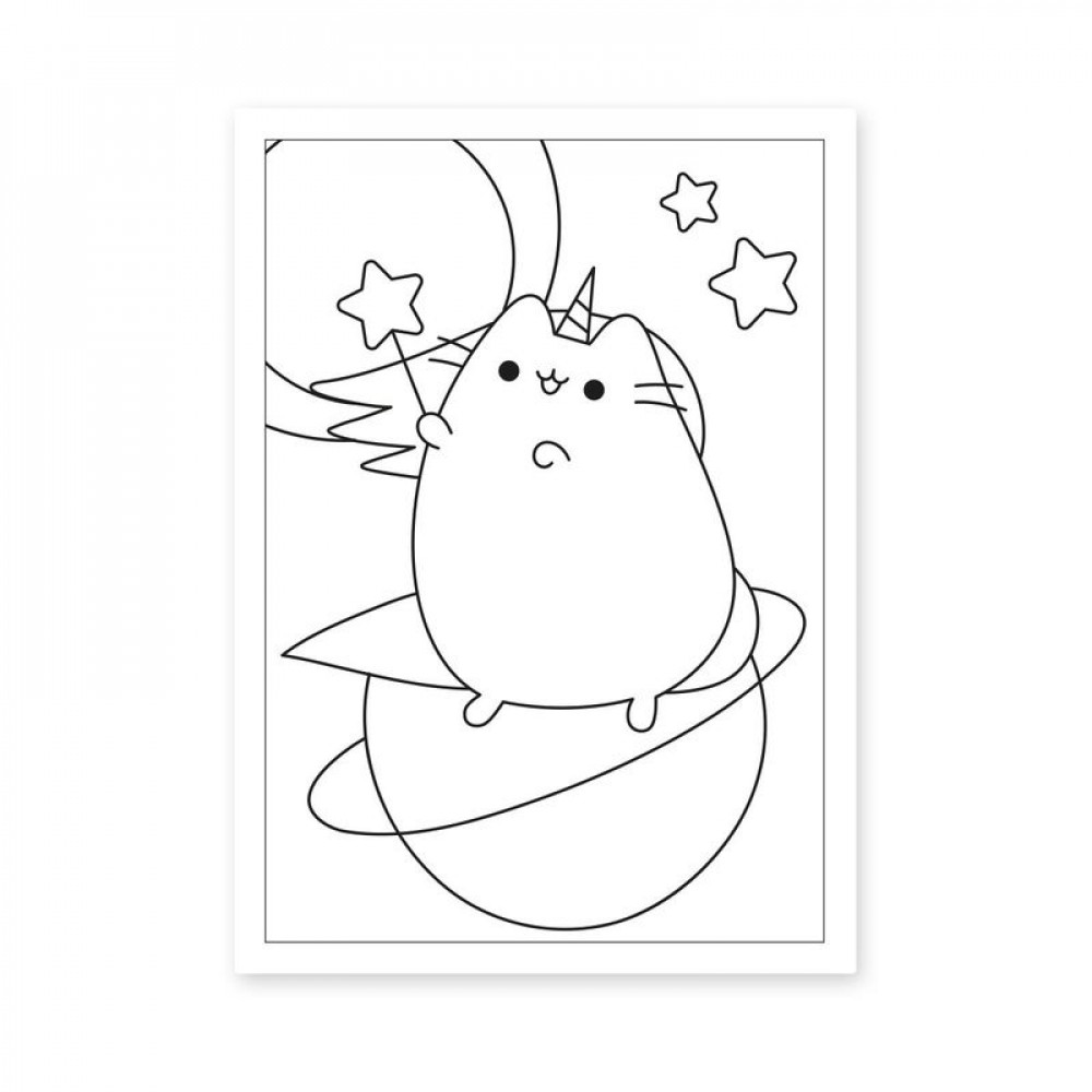 Раскраска А4 Yes Pusheen 742918 12 страниц **