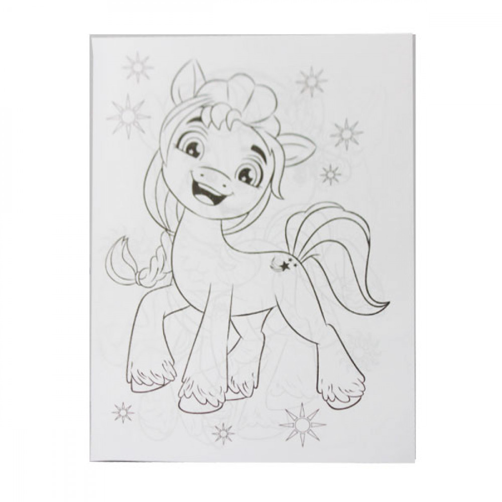 Раскраска А4 (6 листов) "К"  My little Pony -5