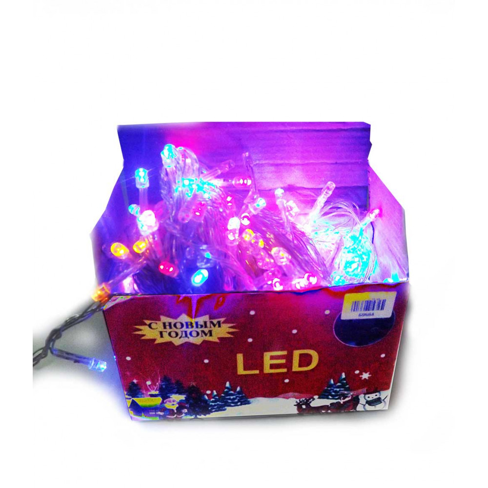 Гирлянда электрическая 200 LED светодиодных  ламп  Mix **