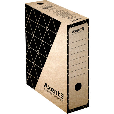 Короб архивный картонный А4 100мм AXENT 1732-00-A крафт