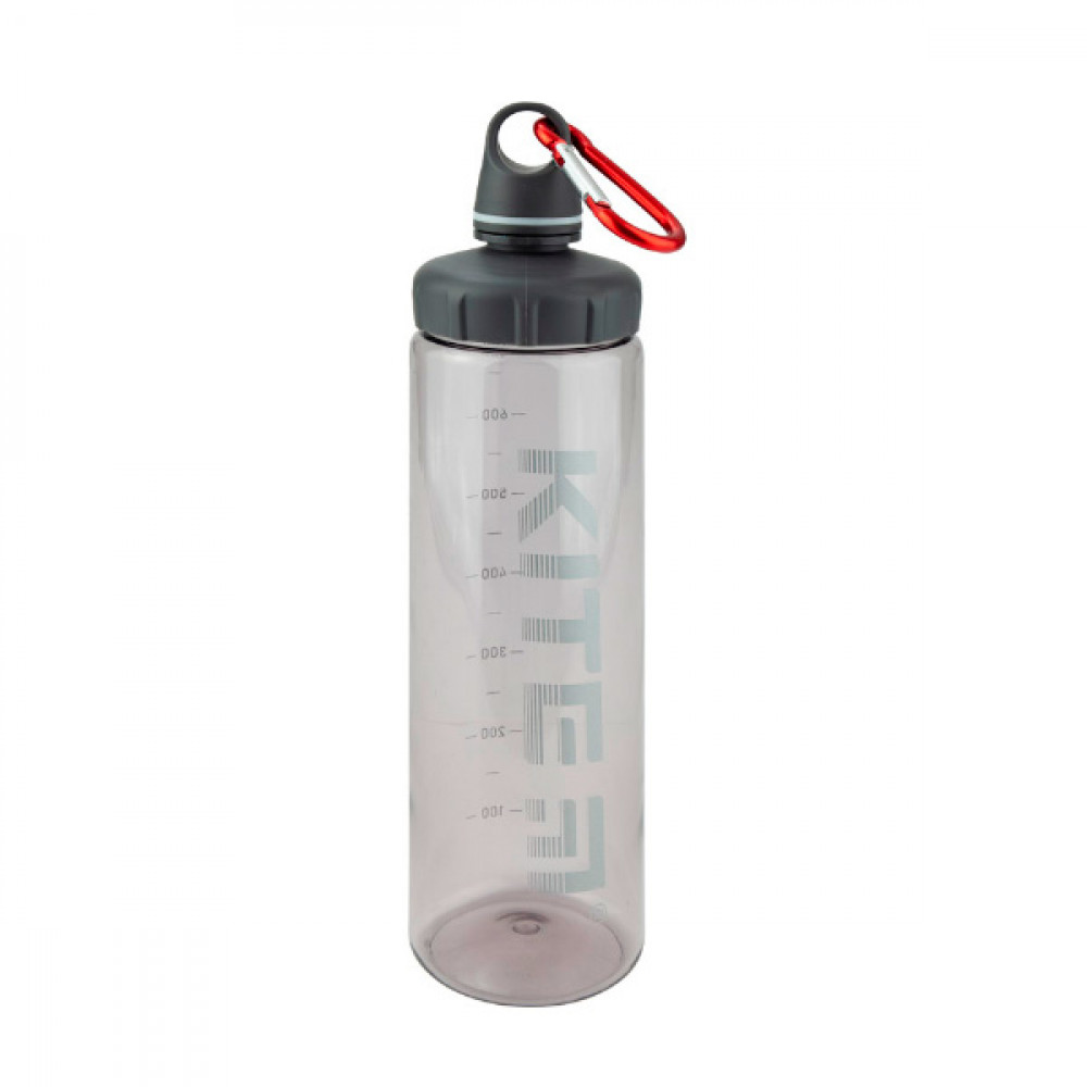 Бутылка для воды "Kite" К19-406-03 750 мл серая **