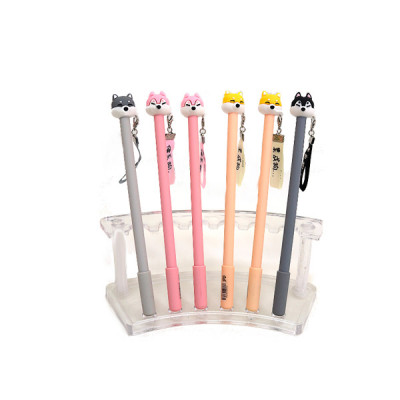 Ручка гелевая "Хаски" DSCN5223/8003 синяя