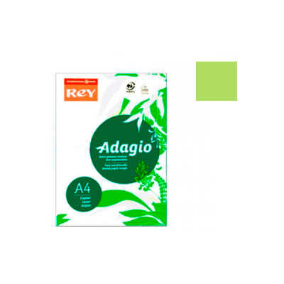 Бумага REY Adagio А4 160 г/м2 (500 л) 09 пастельно-зеленый **