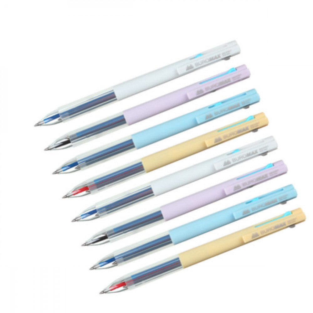 Ручка гелевая BuroMax BM.8367 3 в 1 цвета