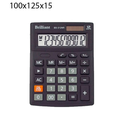 Калькулятор "Brilliant" BS-212NR 12-разрядный