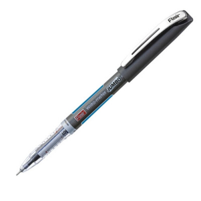 Ручка шариковая "Flair Writometer 871" 12,5 км черная 0,7 мм