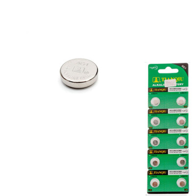 Батарейки  AG1 /LR621H TIANQIU 1.5v alkaline