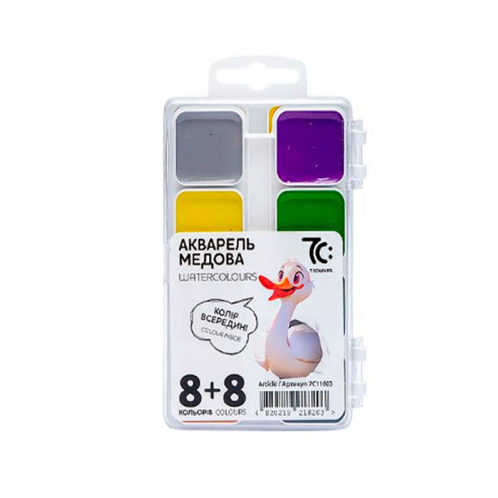 Акварель 16цв  ГАММА*UA 7C11603 Акварель 16цв  ГАММА*UA 7C11603