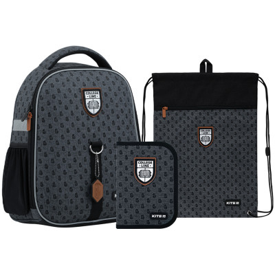 Набор Kite  рюкзак пенал сумка для обуви SET_K22-555S-6  CollegeLineBoy ##