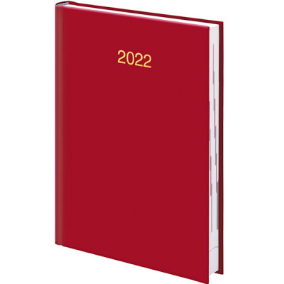 Ежедневник датированный BRUNNEN 2022 Стандарт Miradur Trend А5 336 страниц 795 64 202 красный ##