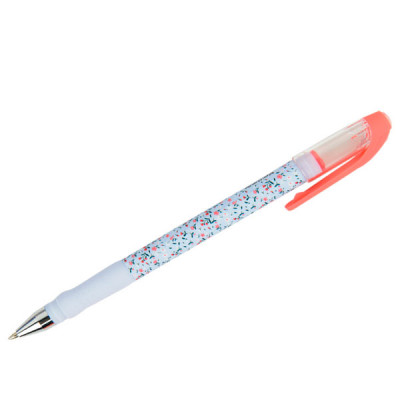 Ручка шариковая Axent АВ1049-37 Floral синяя 0,5 мм