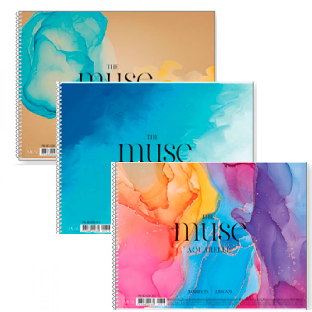 Альбом для эскизов А4 20 листов 220 г/м2 Школярик Muse 313 Mix