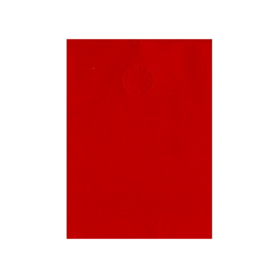 Блокнот А5 36 чистых листов  ВА5936  пластиковая обложка красный