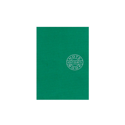 Блокнот  А6 36 л чистые листы  ЗК6836 зеленый
