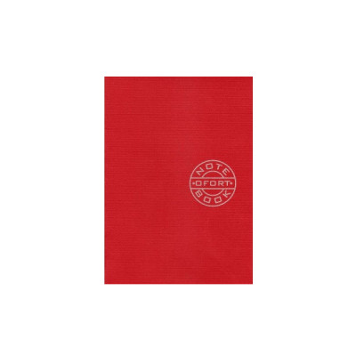 Блокнот  А6 36 чистых листа  ЗК6836 красный