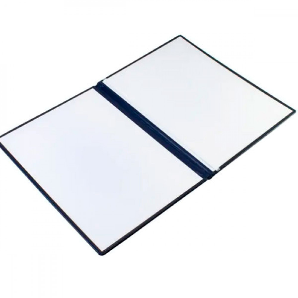 Папка А4 адресная Economix E36047-02 ГЕРБ (тризуб) Nebraska синий