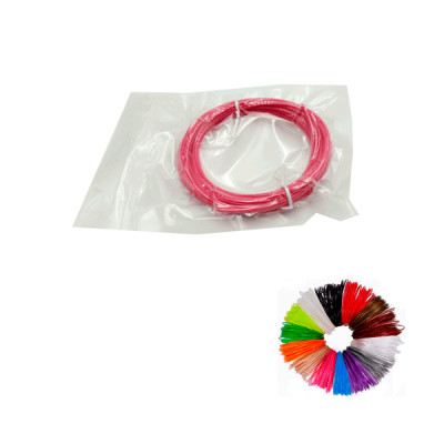 Стержень запаска пластиковая к 3 D ручке 10 м розовый **