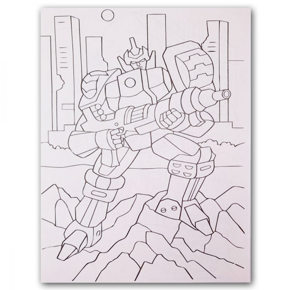 Раскраска УП-8 192Р Трансформеры