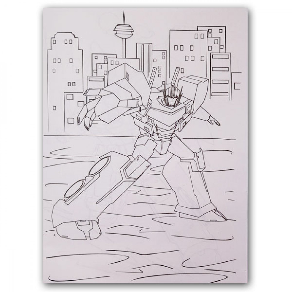 Раскраска УП-8 192Р Трансформеры