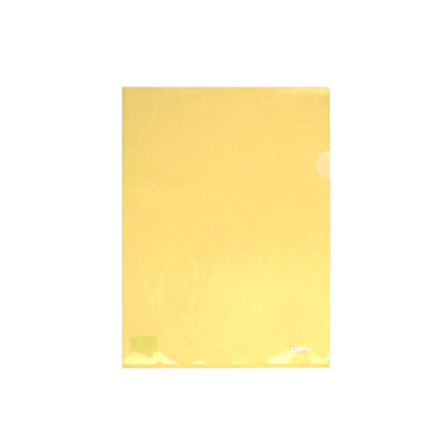 Уголок пластиковый А4 "Axent" 180 мк 1434-26 желтый