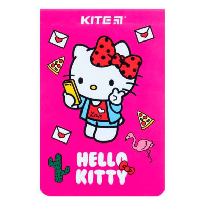 Блокнот А7 48л # Kite HK22-224 Hello Kitty  отрыв.