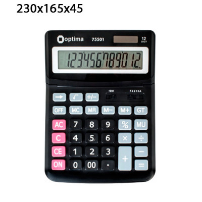 Калькулятор "Optima" O75501 12 разрядный