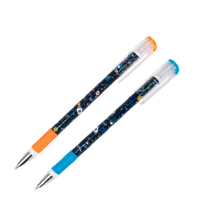 Ручка шариковая  Kite K21-032-01 Space 0,5 мм синяя