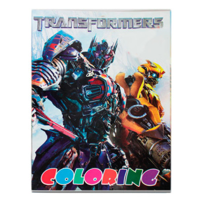 Раскраска А4 (4 листа ) Transformers Трансформеры