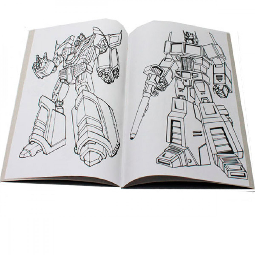 Раскраска А4 (4 листа ) Transformers Трансформеры