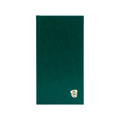 Книга алфавитная В6/2 80 л в линию «П» 210 05З баладек, зеленая