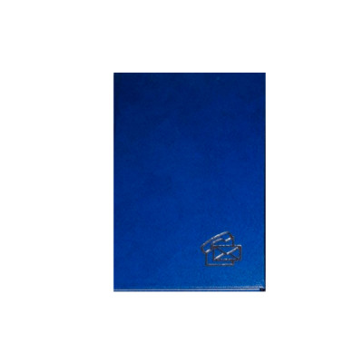 Книга алфавитная А6 в клетку "П" 132/05С  синяя