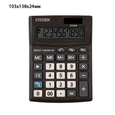 Калькулятор "Citizen" CMB-1001 BK 10р.