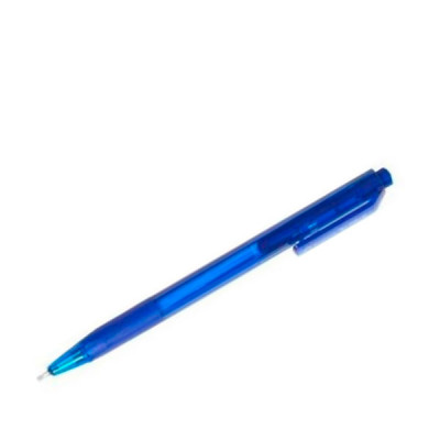 Ручка шариковая Radius Tri Click синяя 0,7 мм с тонированным корпусом
