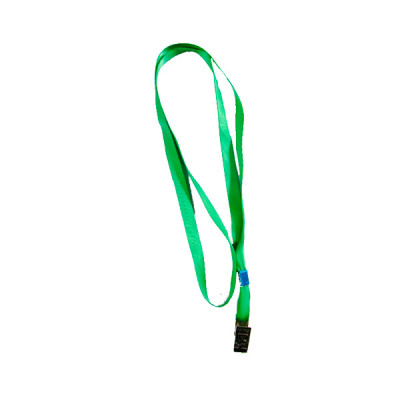 Шнурок "Axent" 4532-04 с клипом зеленый